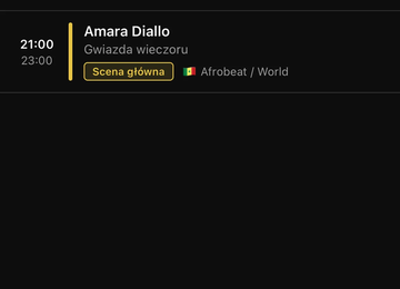 aplikacja festiwal plan
