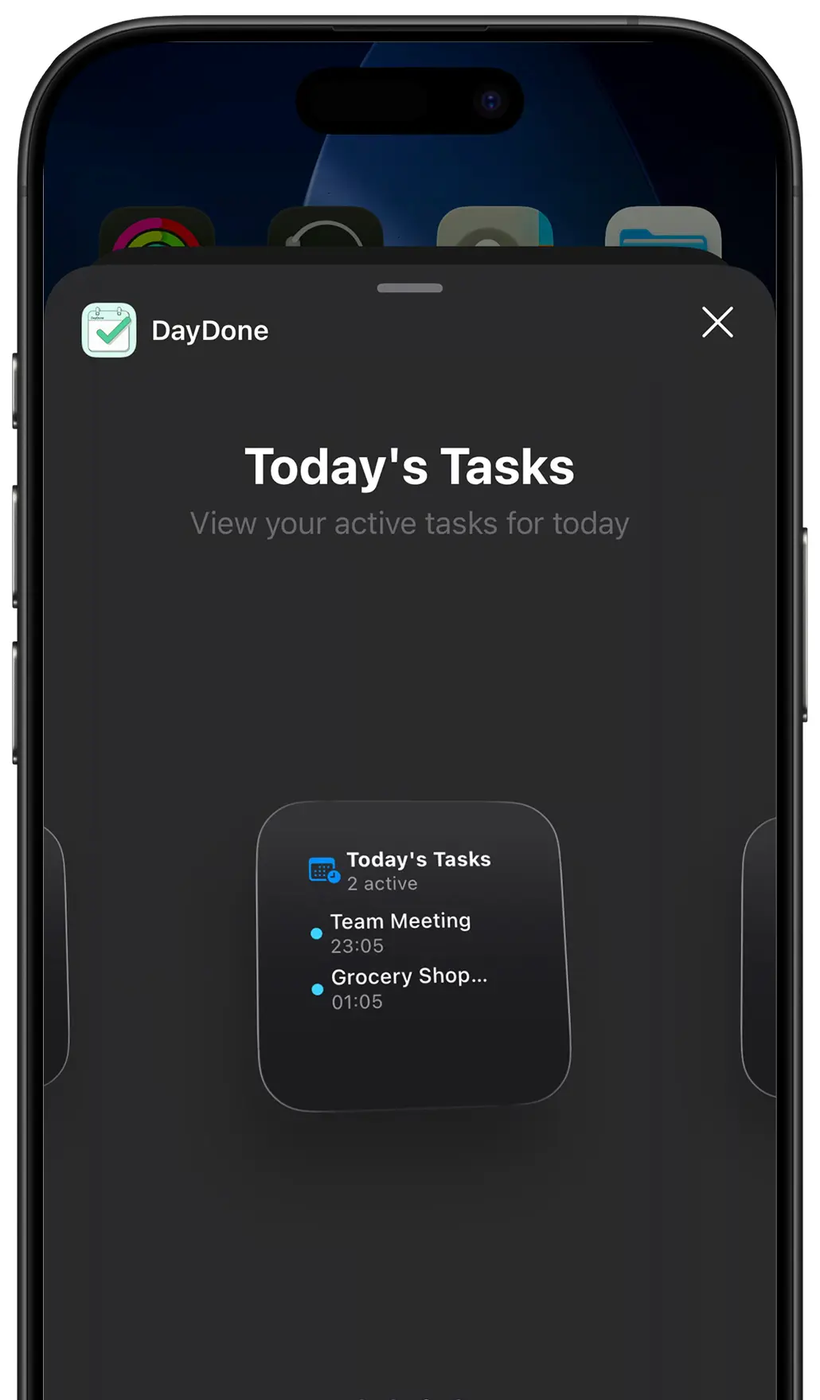 daydone widget